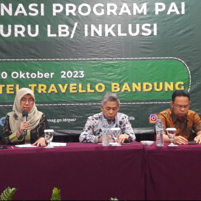 Kemenag Diseminasikan Program dan Kebijakan bagi Guru PAI SLB dan  Sekolah Inklusi