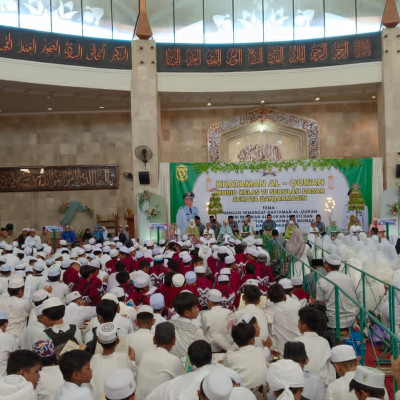 5.499 Siswa SD Se-Kota Banjarmasin Ikuti Khataman Masal