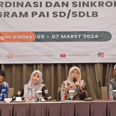 Direktorat PAI Sinkronkan Program PAI SD/SDLB Tahun 2024