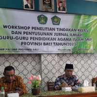 MGMP PAI SMP Provinsi Bali Gelar Workshop PTK dan Penyusunan Jurnal Ilmiah