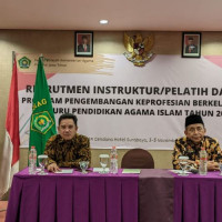 Buka Rekrutmen Pelatih PPKB GPAI, Kakanwil Jawa Timur Jelaskan Kriteria Guru Moderat