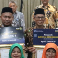 Selamat! Inilah 23 Guru Penerima Anugerah Guru PAI Berprestasi dan Berdedikasi 2022