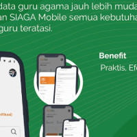 SIAGA Mobile Mudahkan Administrasi Guru Agama