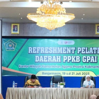 Buka Refreshment, Kakanwil Kemenag Kalsel: PPKB GPAI Harus Dilaksanakan dengan Optimal