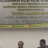 Direktorat PAI Kembangkan USBN SMP dengan Pendekatan HOTS